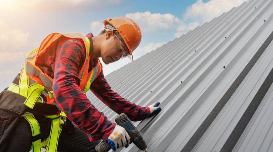 Professional metal roof installation in Kings Bay, GA